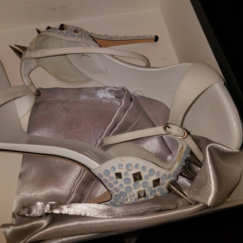 Giuseppe Zanotti White Spike Alien $530
